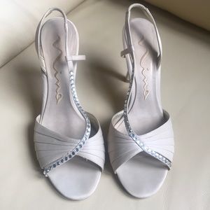 Nina heels with rhinestones